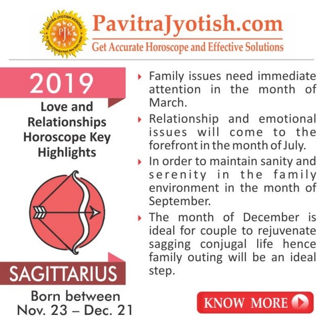 sagittarius love horoscope for december 1 2019